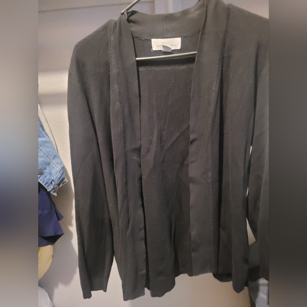 Plus Size XL Black Cardigan!